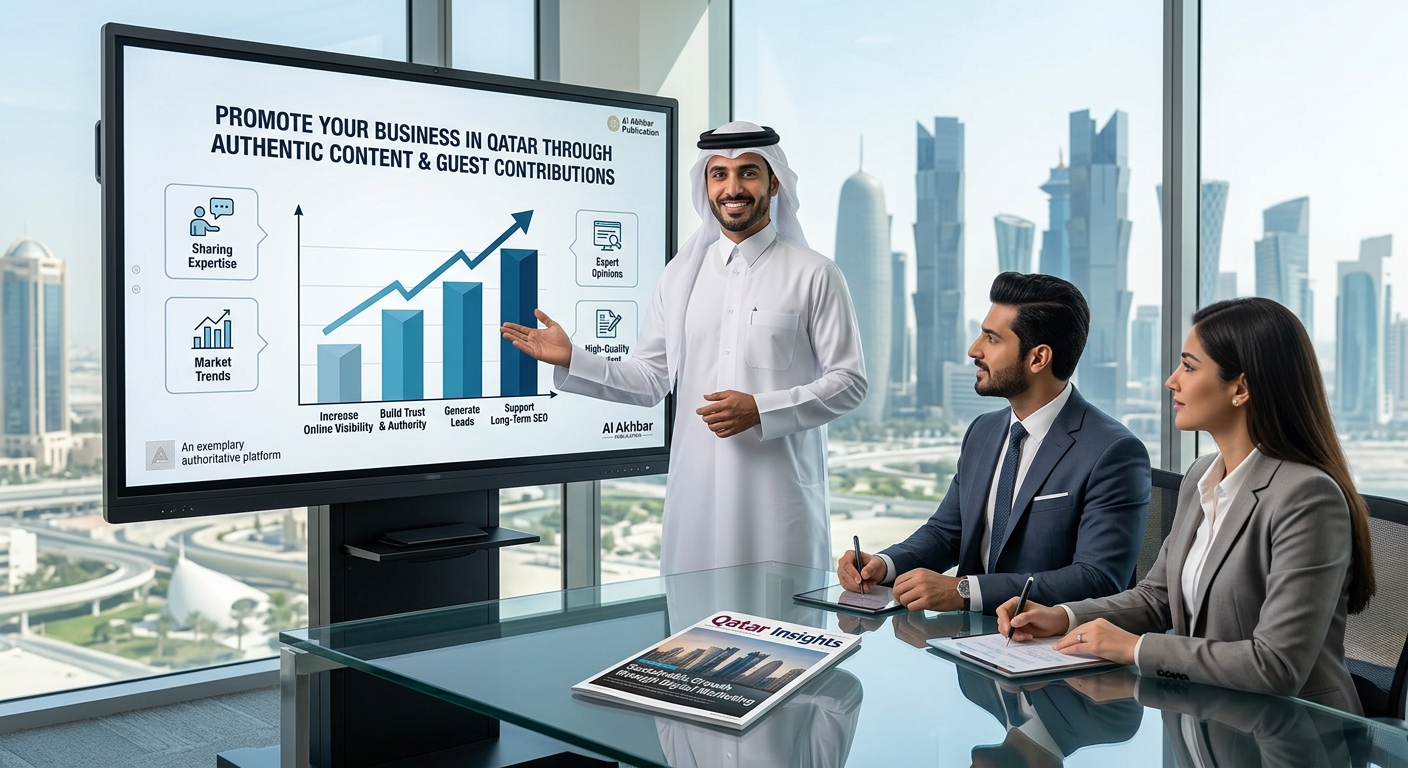 Promote My Business Qatar Through Guest Contributions